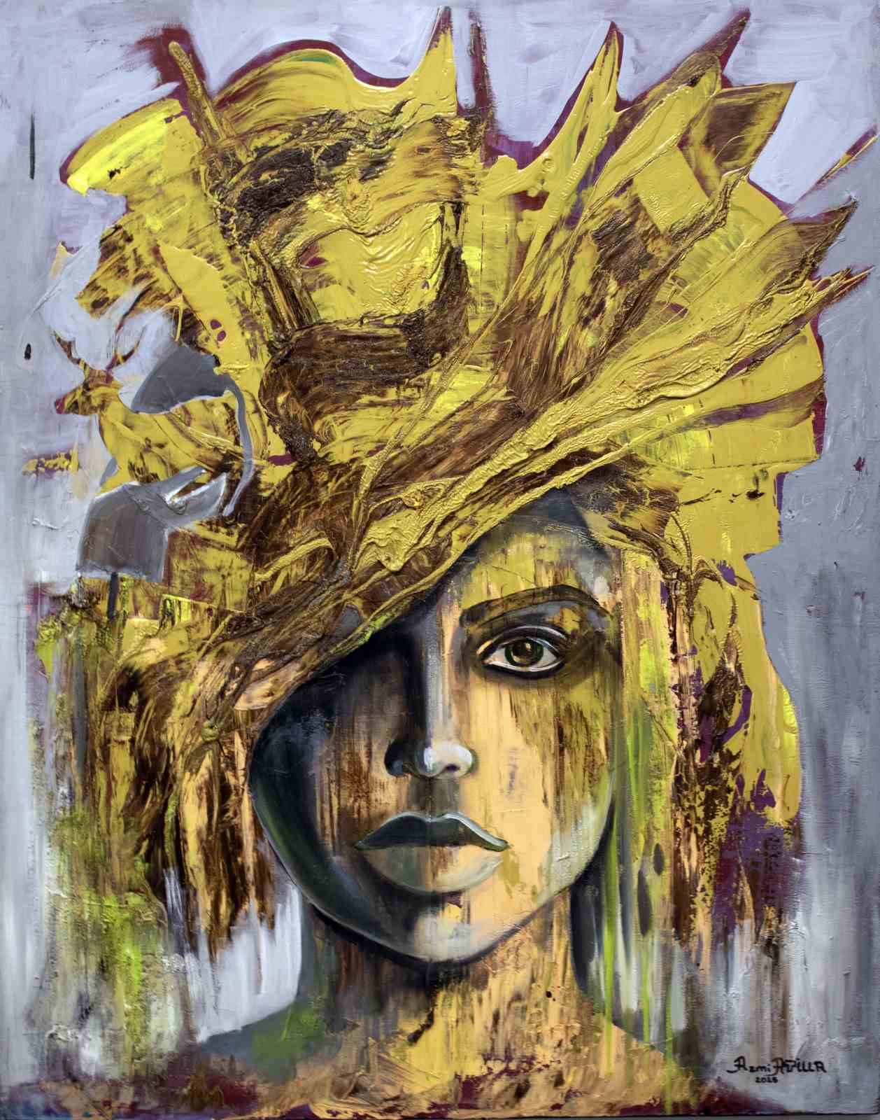 Ressam Atilla, SANKO Sanat Galerisi’nde sergi açtı