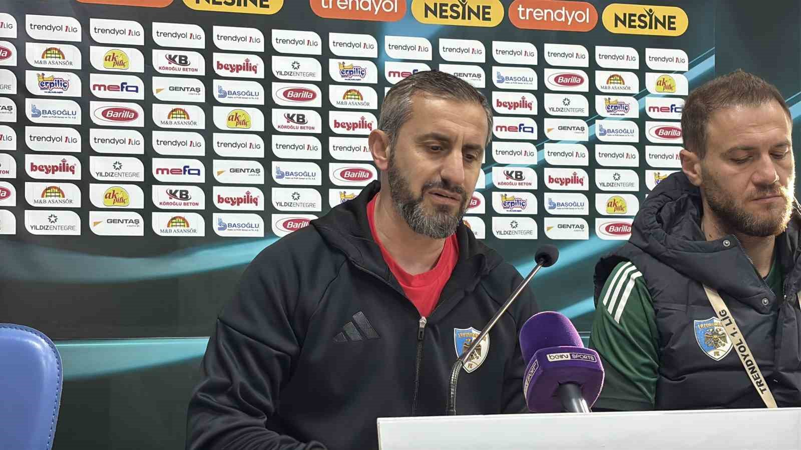 Boluspor - Erzurumspor FK maçının ardından