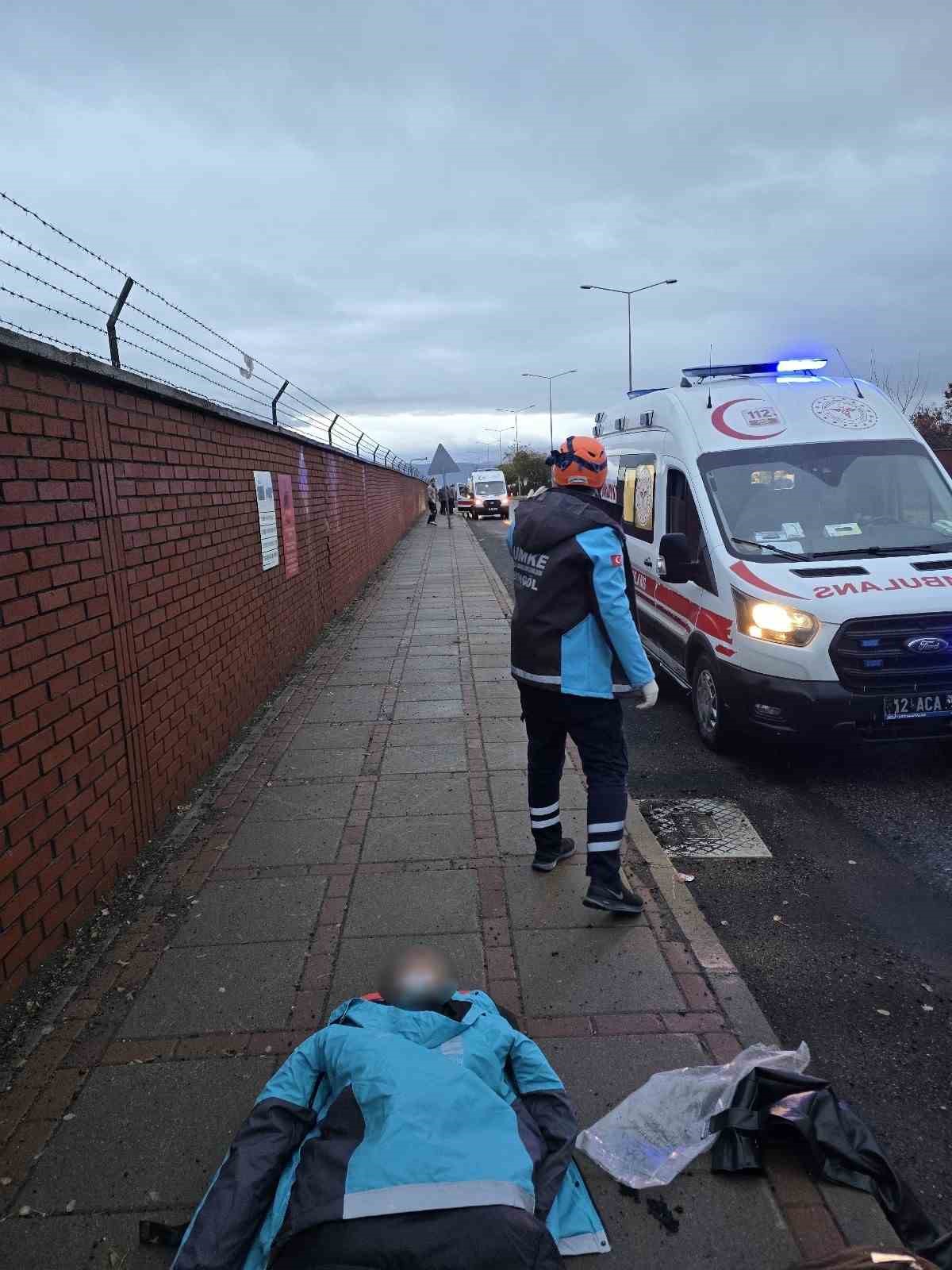 Bingöl’de trafik kazası: 6 yaralı