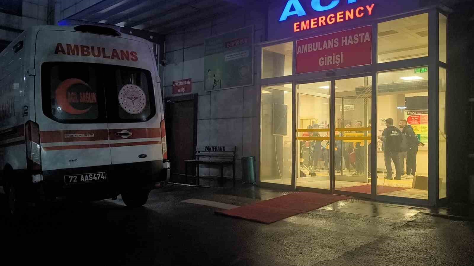 Gercüş’te karbonmonoksit gazından etkilenen 4’ü çocuk 7 kişi hastaneye kaldırıldı