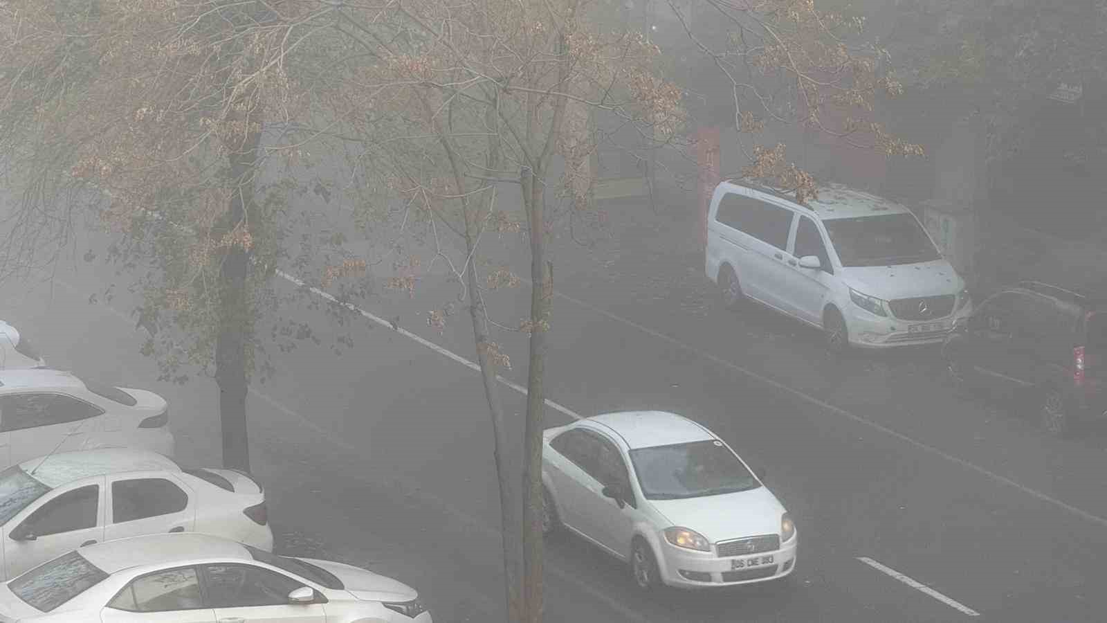 Diyarbakır’da uçak seferlerine sis engeli
