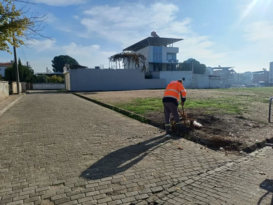 Germencik’te temizlik çalışmaları devam ediyor