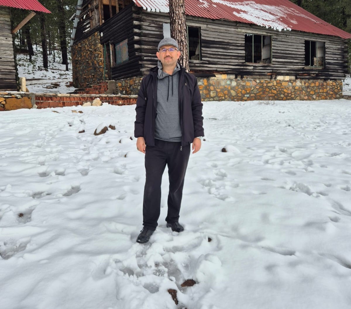 Köyceğiz Sandras Dağı’na yılın ilk karı yağdı