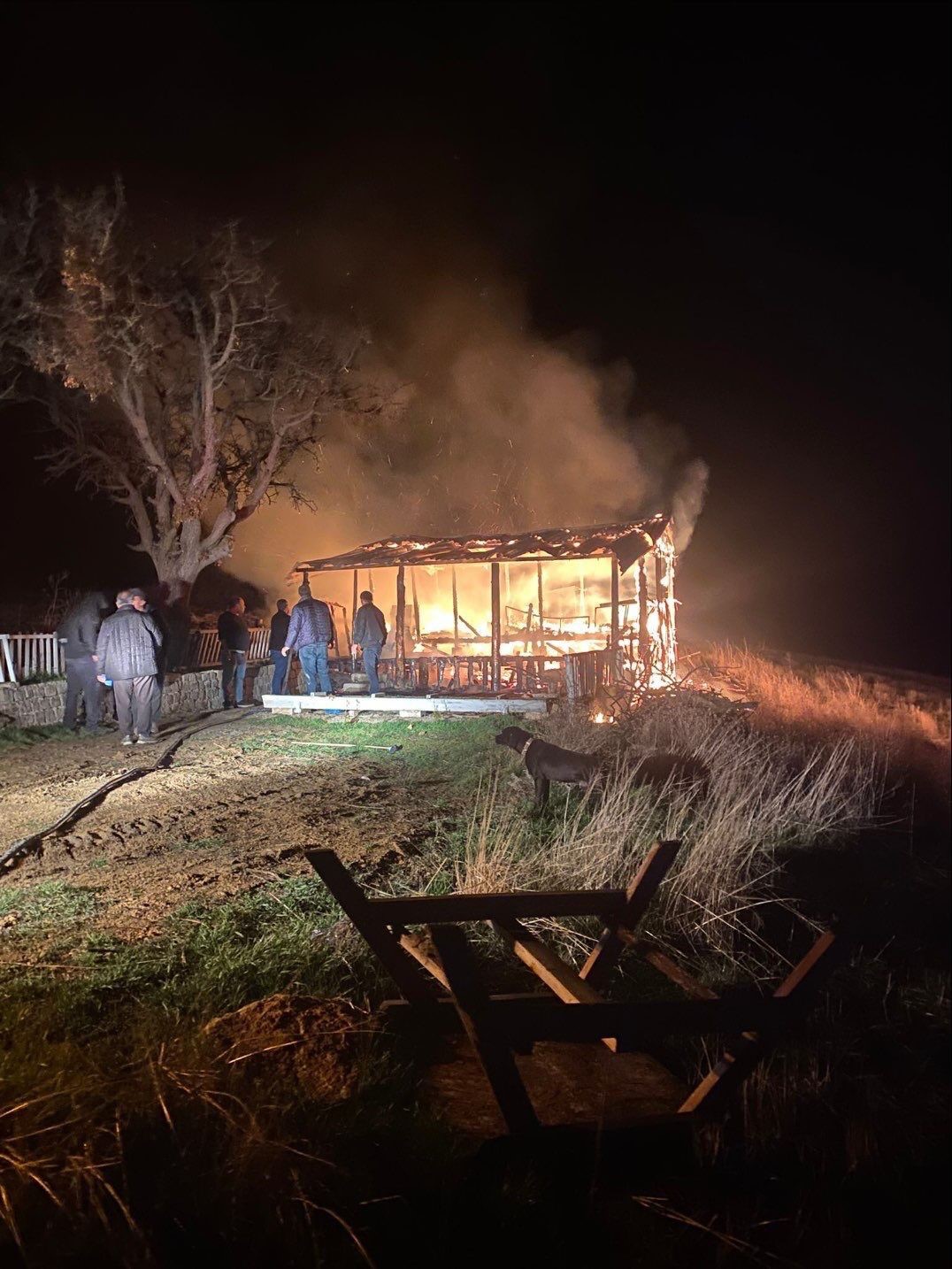 Bilecik’te benzinle mangal yakma girişimi bağ evini küle çevirdi