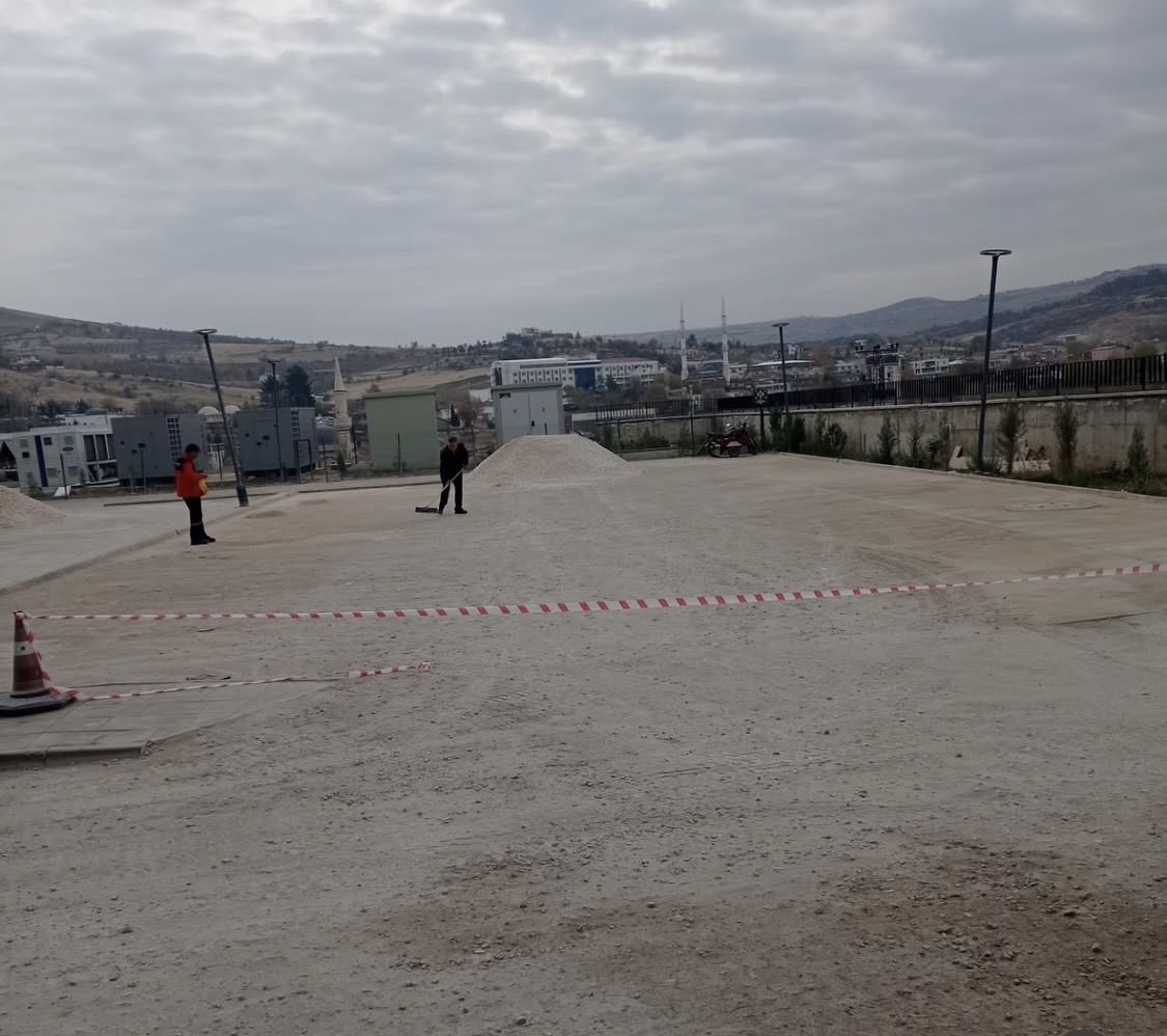 Çermik Devlet Hastanesi otoparkı genişletiliyor
