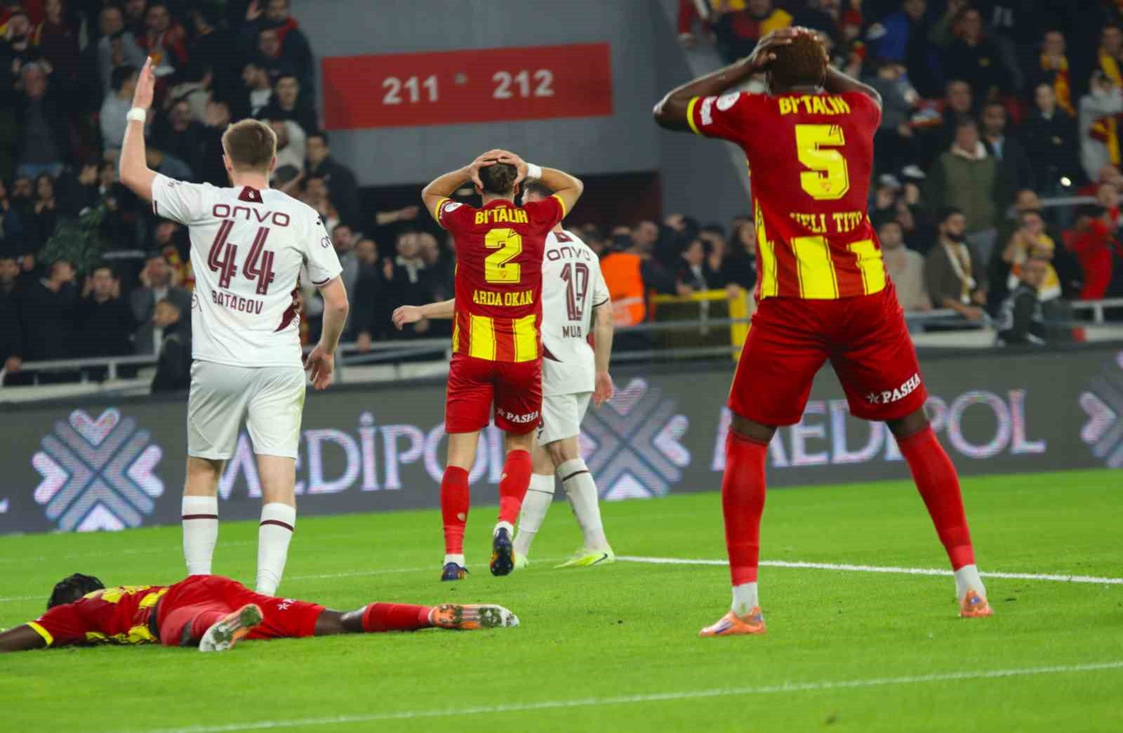 Göztepe, 4 maç sonra kaybetti