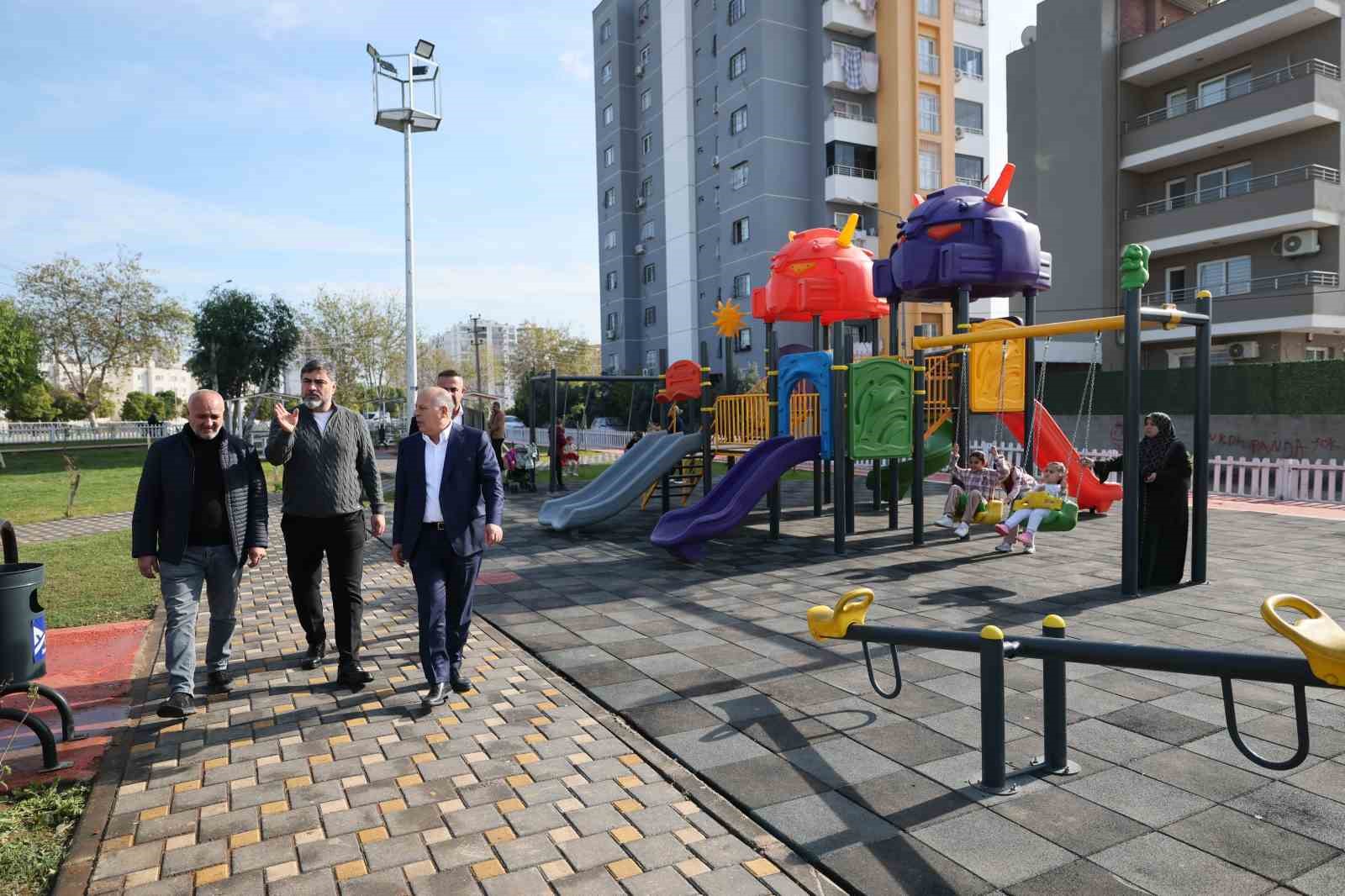 Başkan Demirçalı, "2 bin 500 metrekarelik parkımız herkes için düşünülmüş bir proje"
