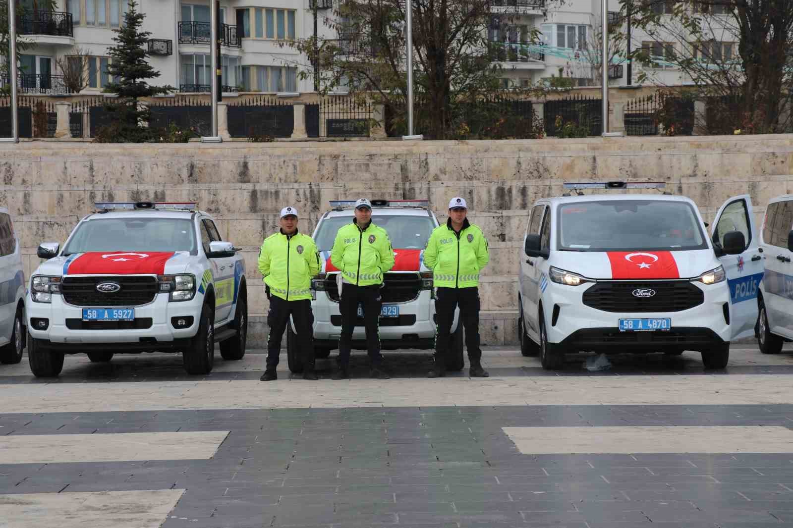 Sivas’ın asayiş gücü modern araçlarla daha da güçlendi
