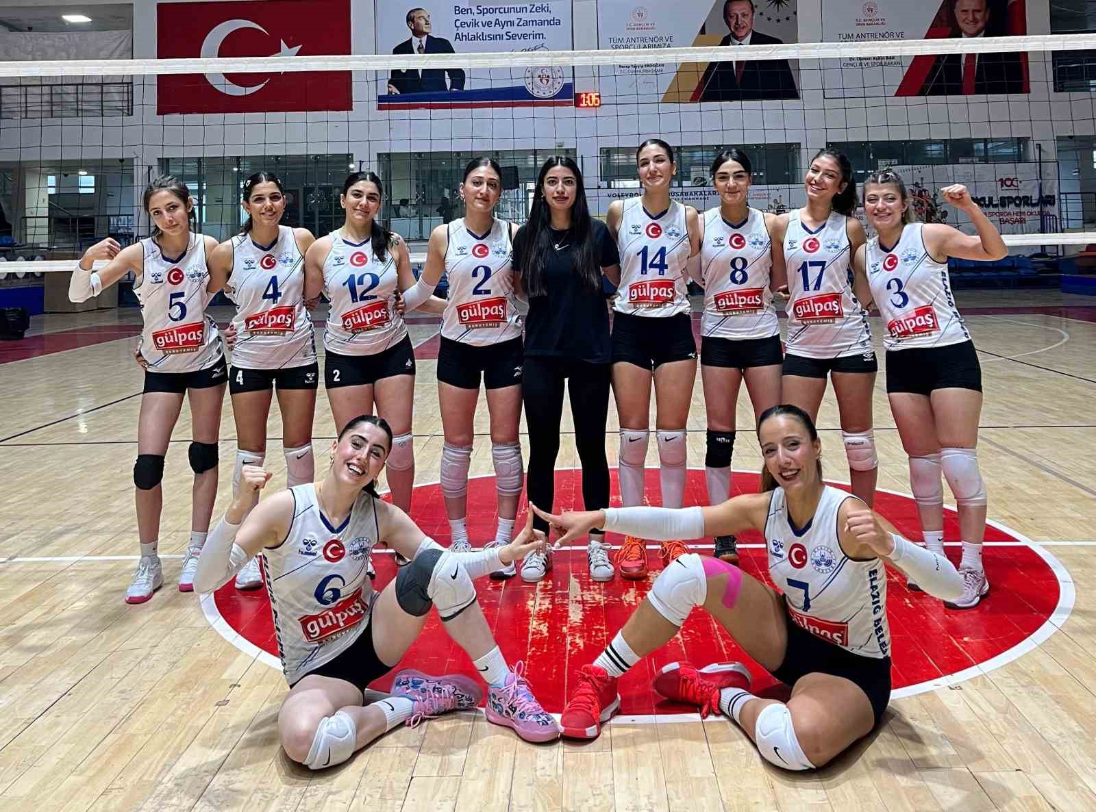 Filede Elazığ Belediyespor fırtınası esiyor