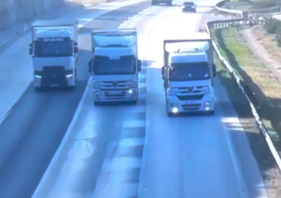 Gaziantep’te dron destekli denetimlerde 4 bin 786 araca ceza