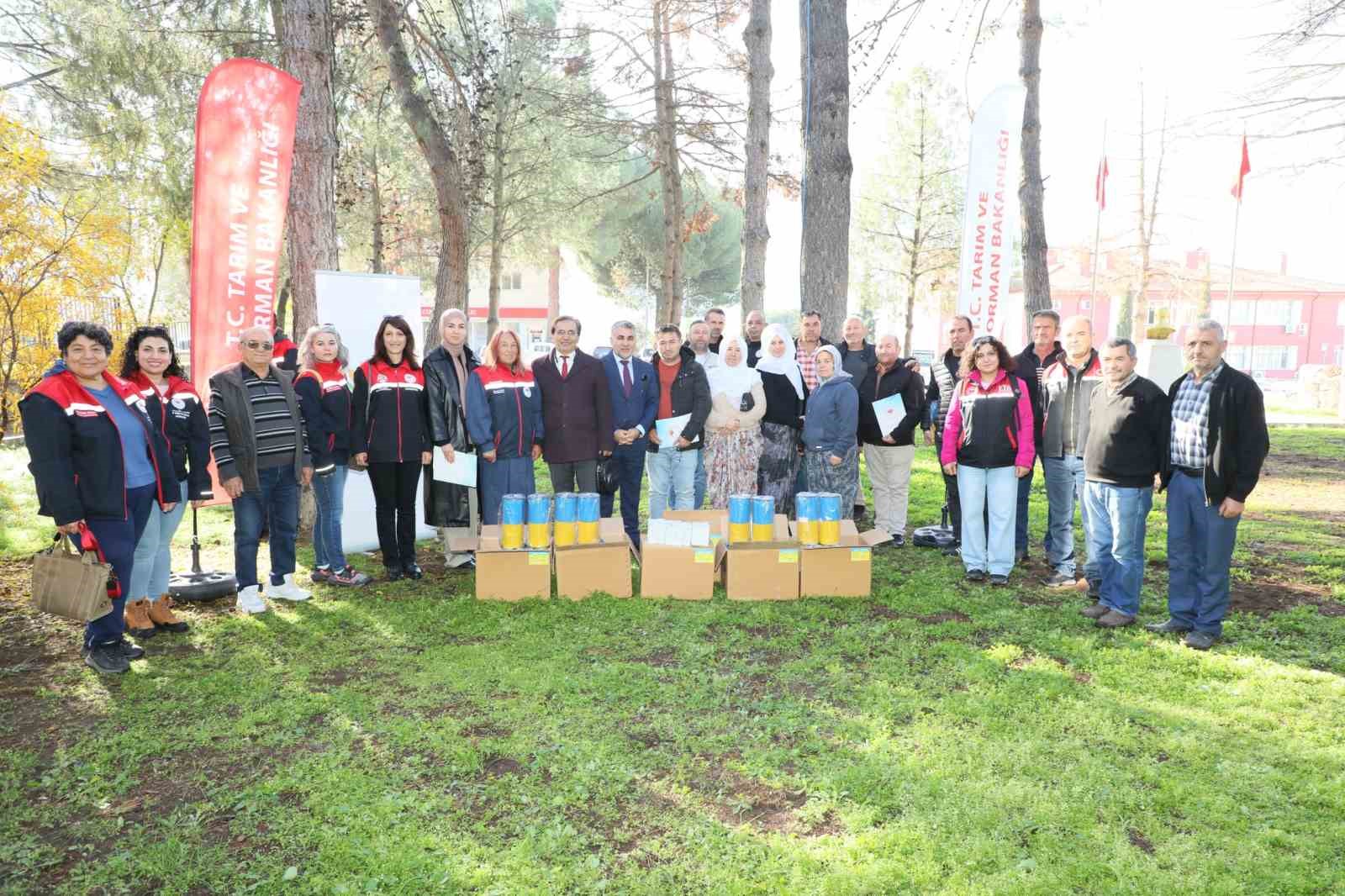 Sarıcakaya’da iyi tarım desteği