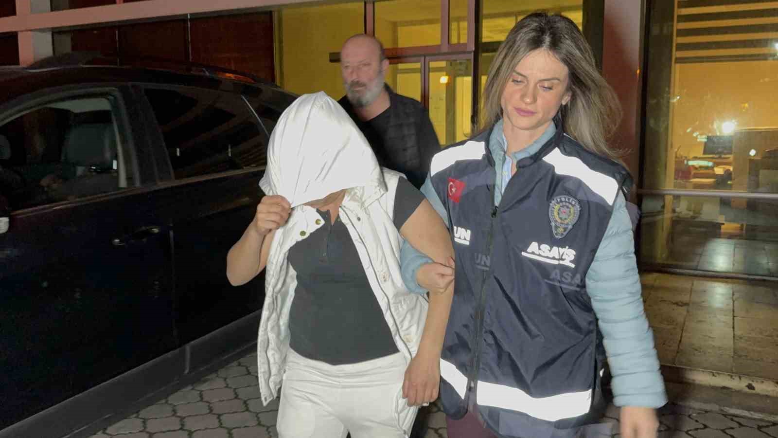 Girdiği evden altın ve para çalan kadın tutuklandı
