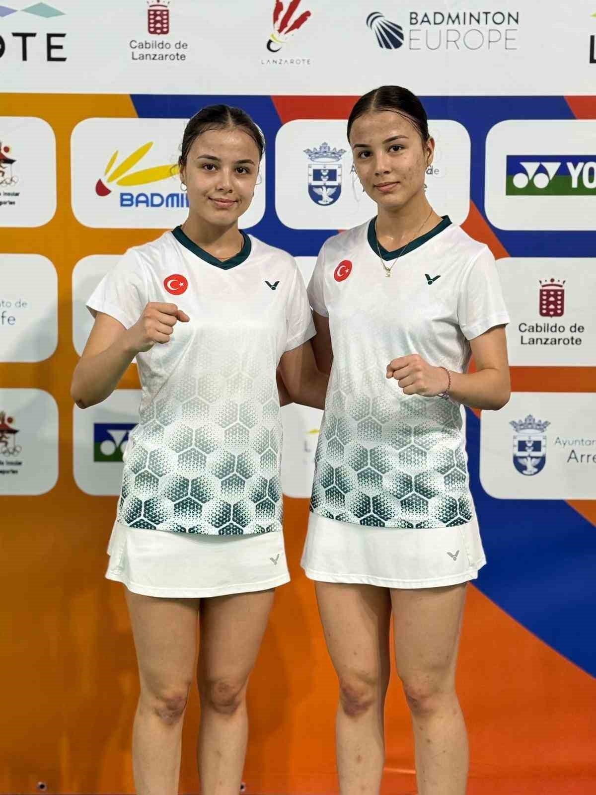 Eskişehirli milli sporcu ikizlerden Avrupa&rsquo;da &ouml;nemli başarı
