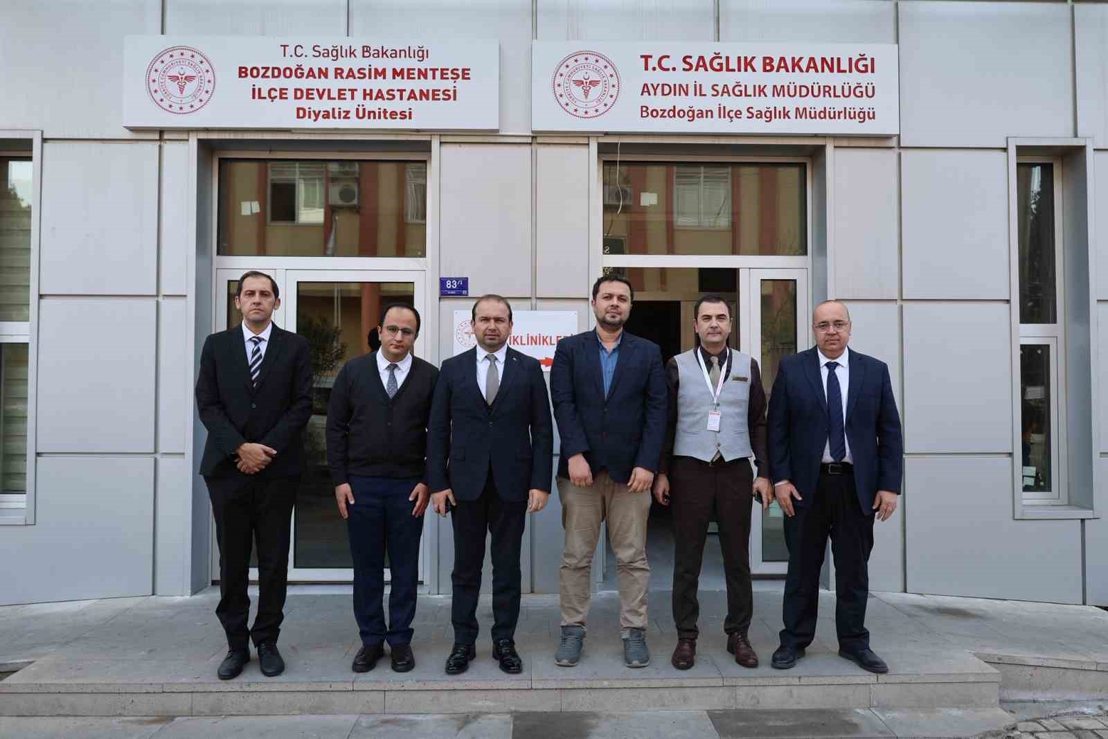 Bozdoğan’daki Diyaliz Merkezi vatandaşlara kolaylık sağladı