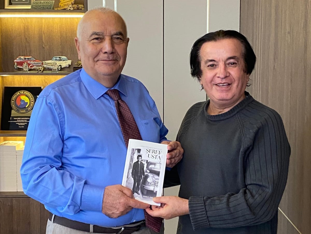 Simavlı Sanayici Şeref Kazcıoğlu’nun "Şeref Usta" isimli kitabı çıktı