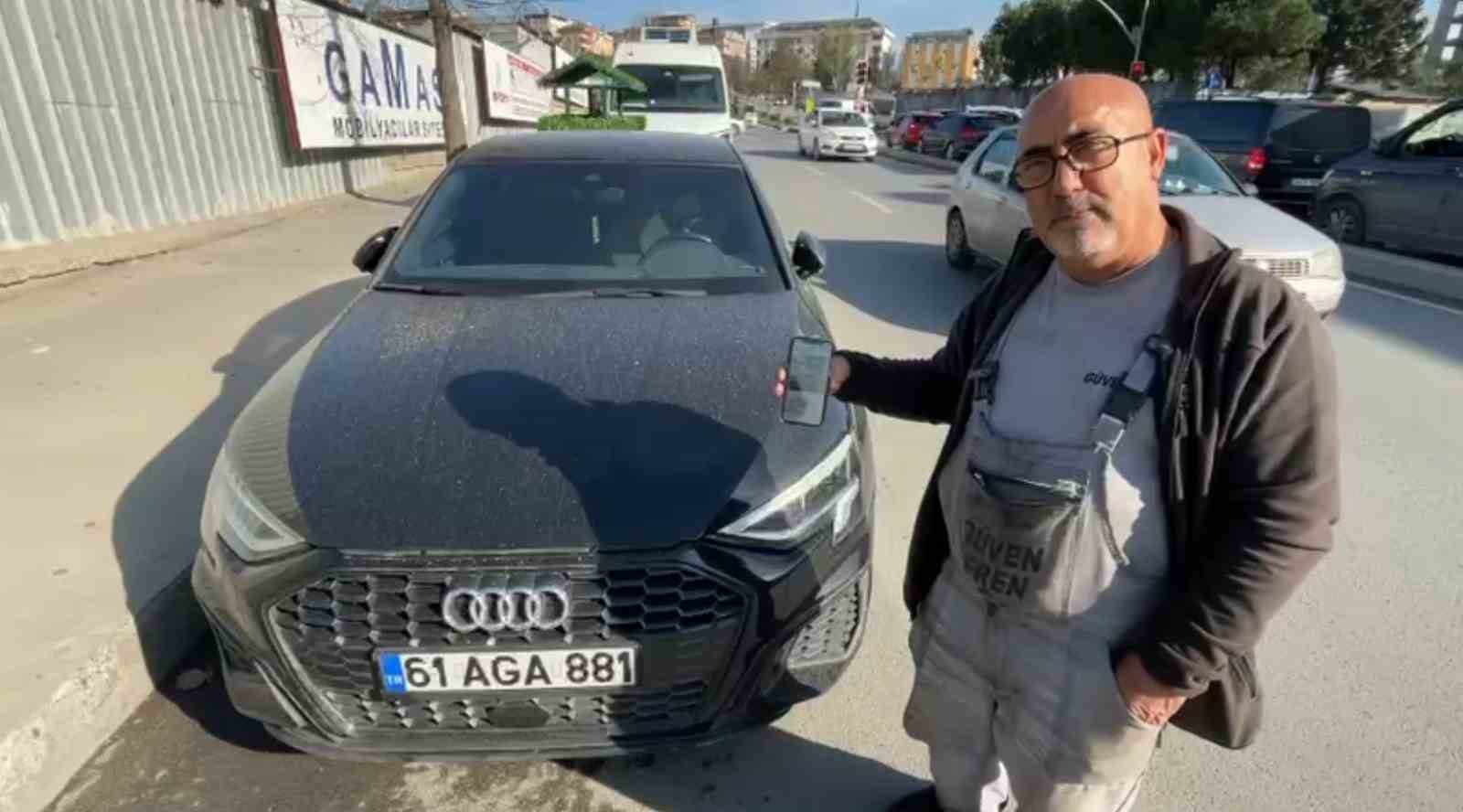 Sanayi ustası aracının başkası tarafından satışa çıkarıldığını görünce şoke oldu