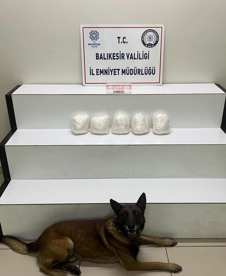 Balıkesir’de yılbaşı öncesi narkotik operasyonu