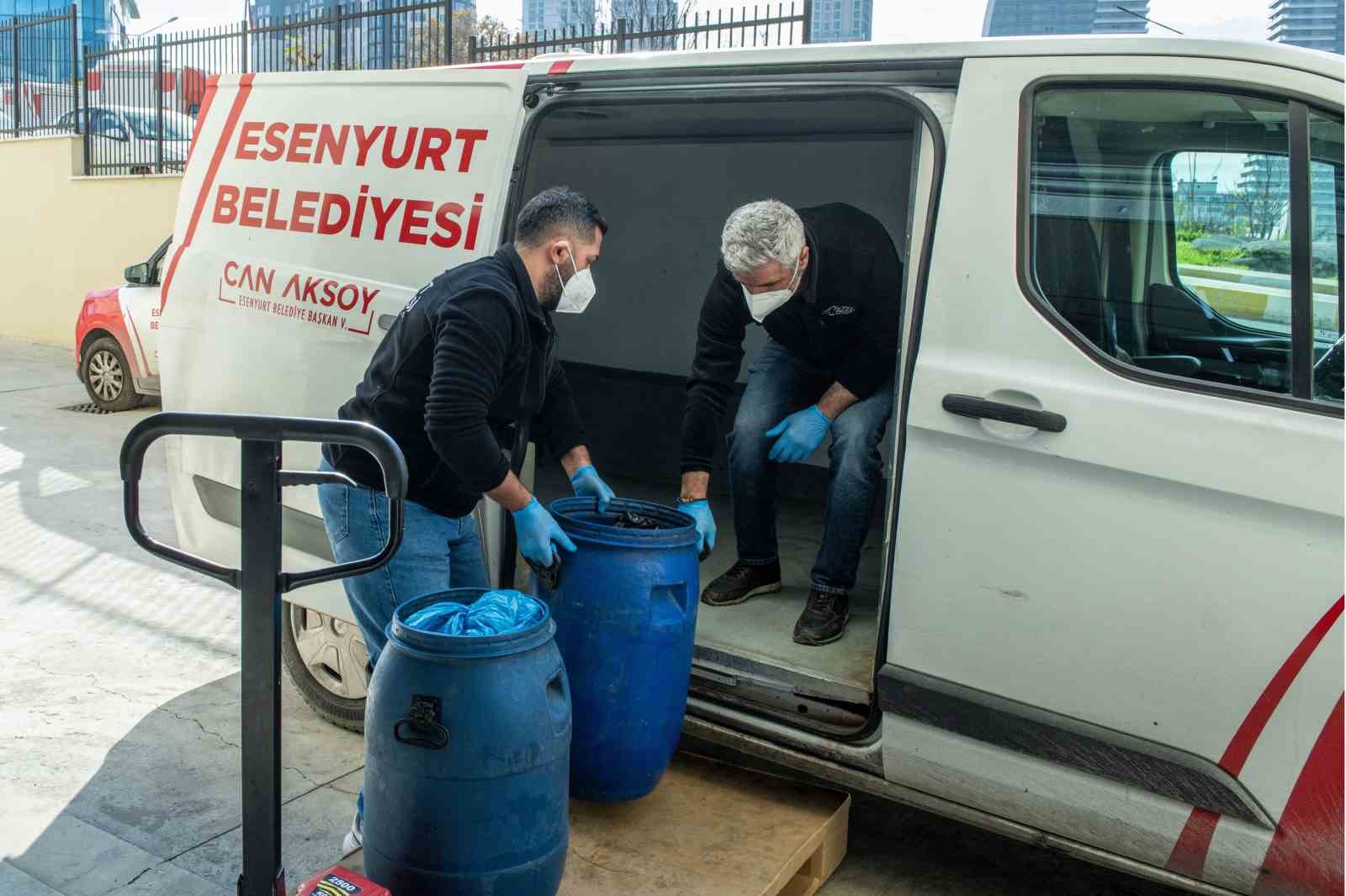 Esenyurt Belediyesi’nden israfı önleyen örnek uygulama