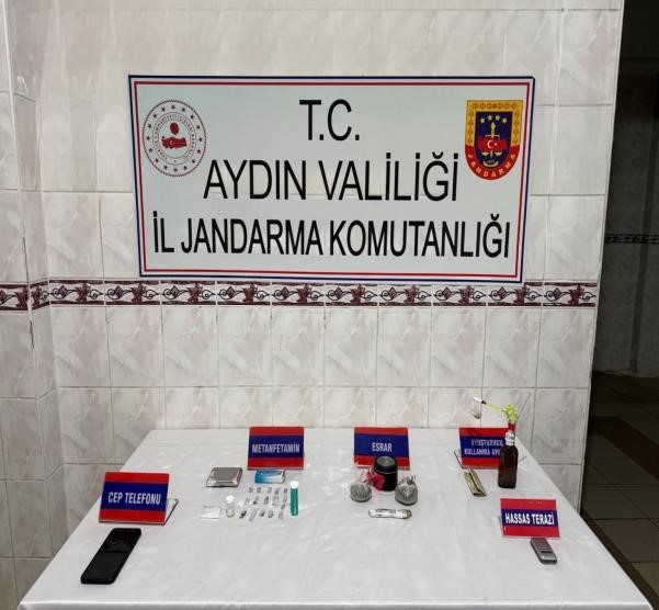 Nazilli’de satışa hazır uyuşturucuyla yakalandı