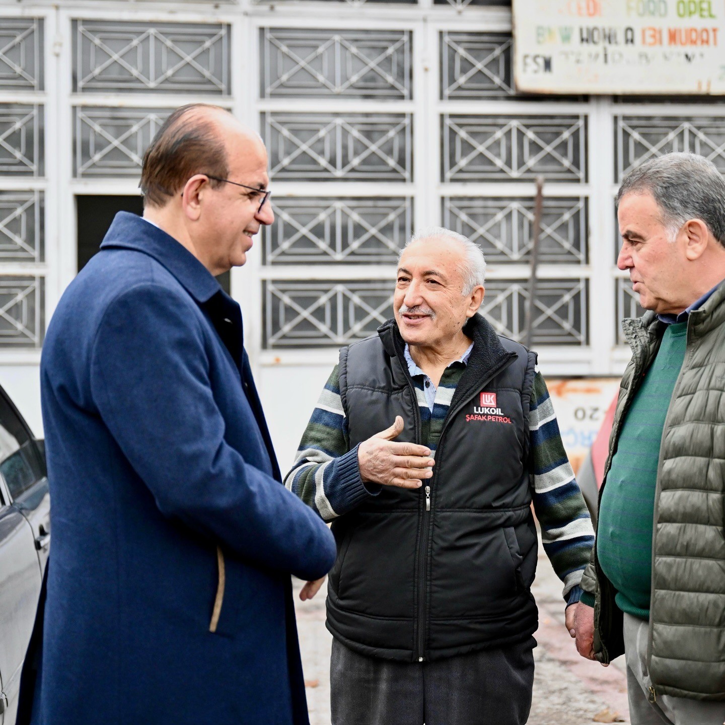 Başkan Ge&ccedil;it, &Ouml;ZSAN Sanayi Sitesi esnafının taleplerini dinledi
