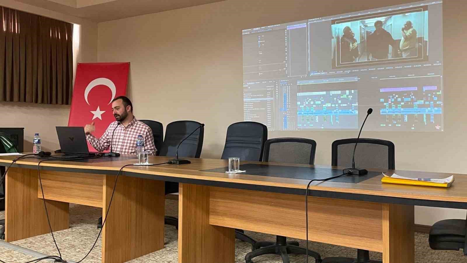 KBÜ’de "Bilişimde Grafik ve Animasyon Teknikleri" eğitimi gerçekleştirildi