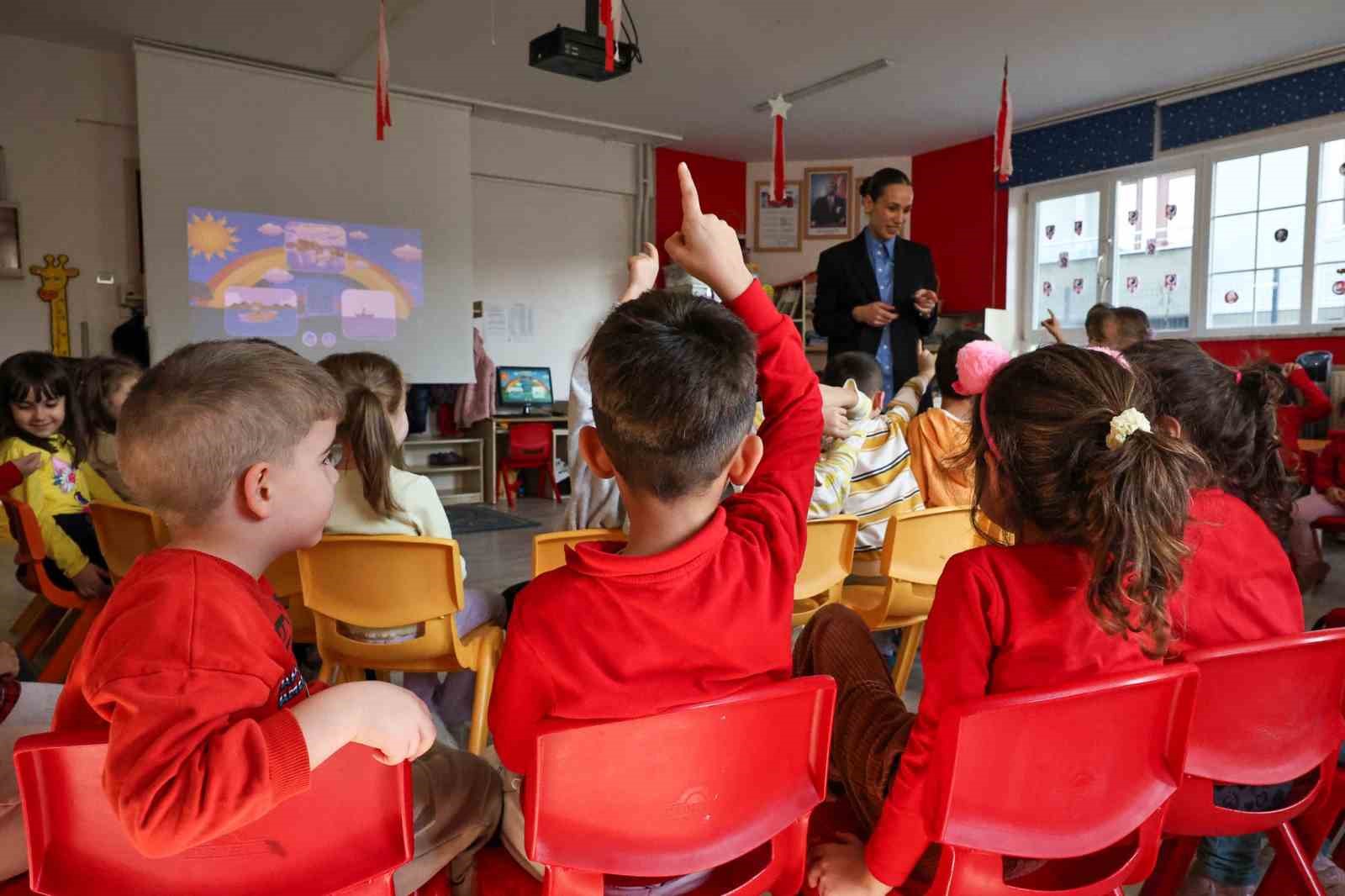 Sakarya’da anaokulu öğrencilerine su tasarrufu anlatıldı