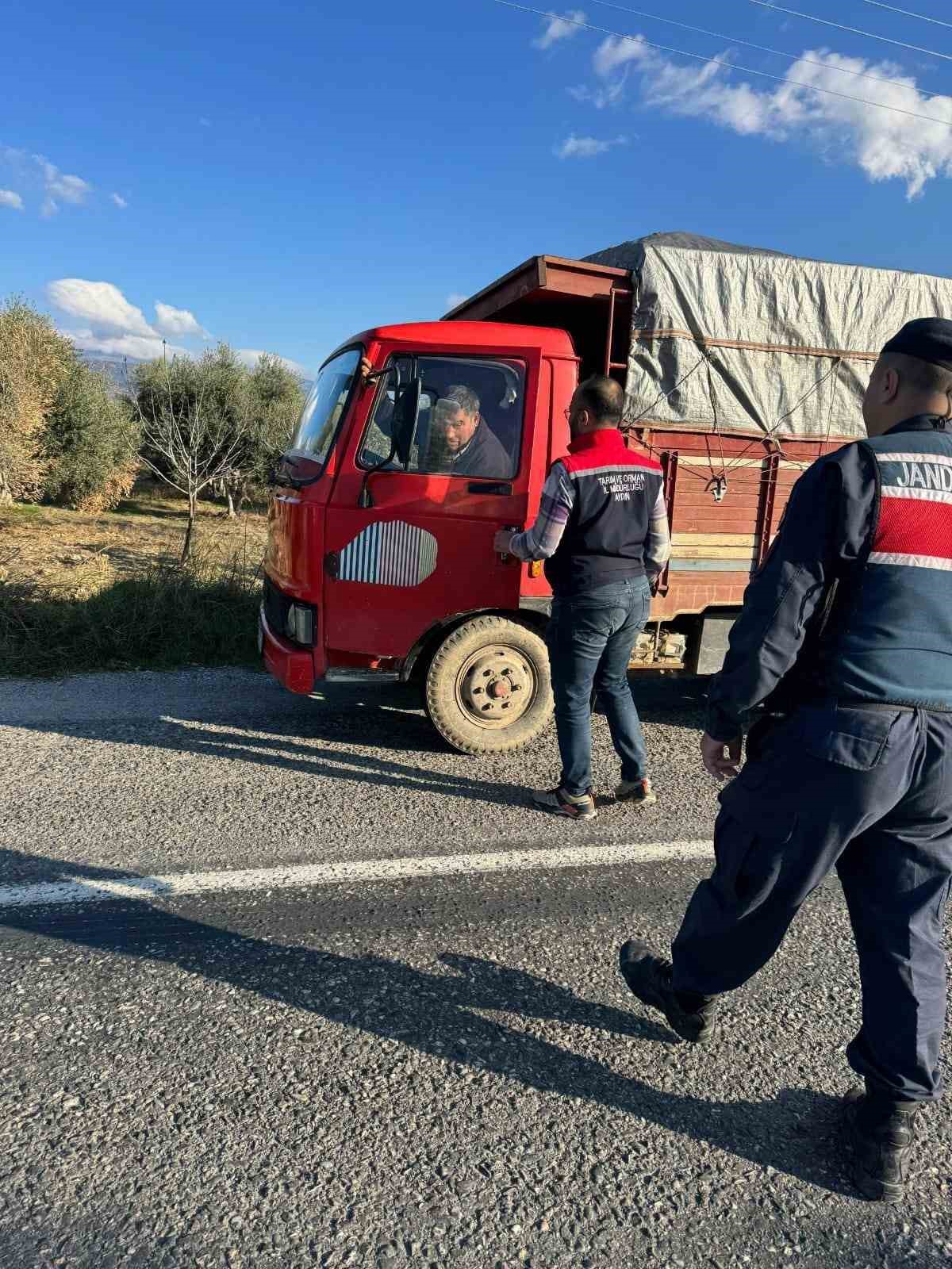 Bozdoğan’da ilçe tarım ve jandarmadan yol denetimi