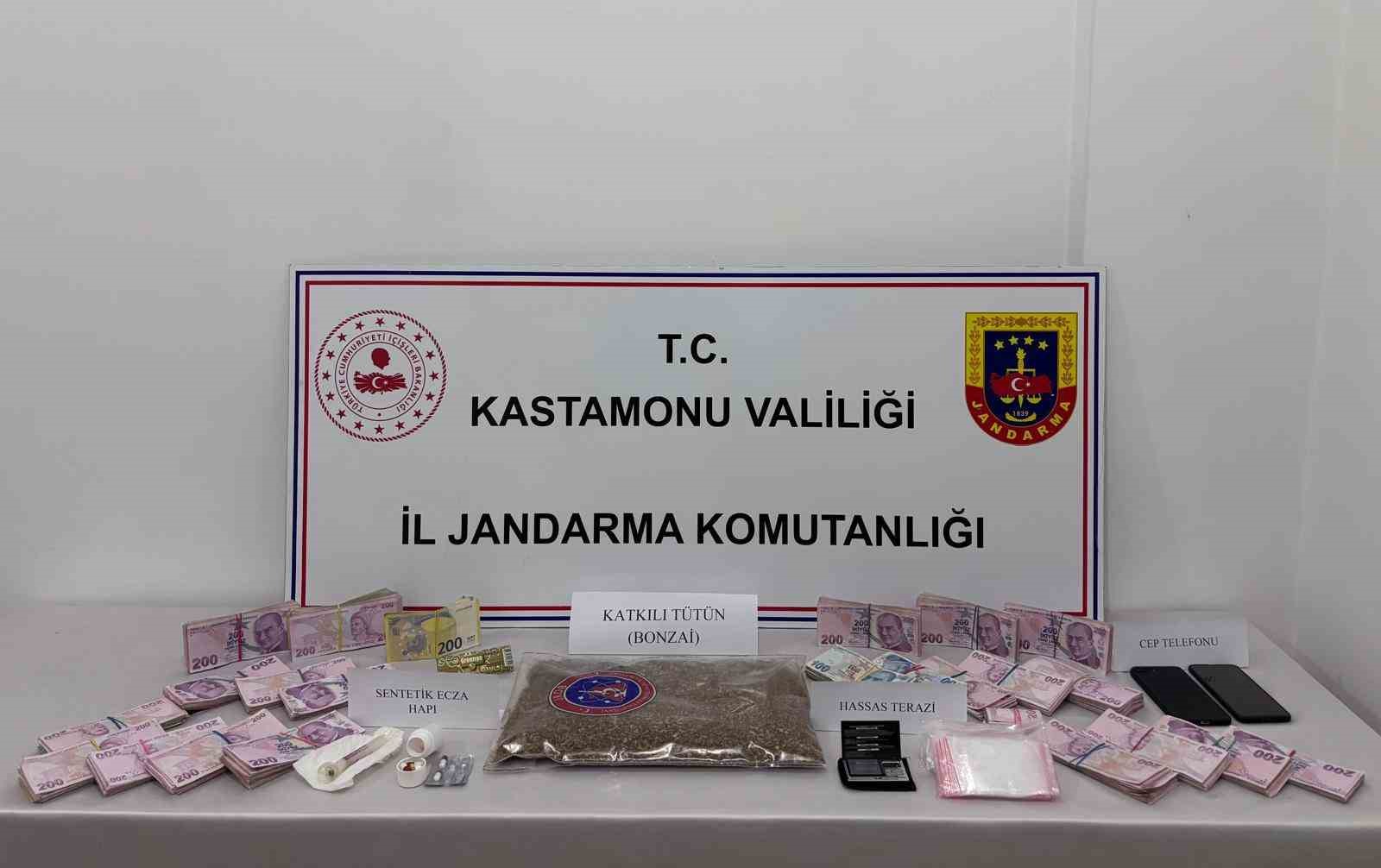 Kastamonu’da uyuşturucu operasyonunu: 1 tutuklama