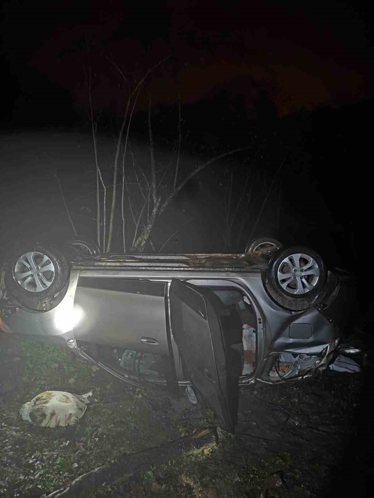 Giresun’da trafik kazası: 4 yaralı