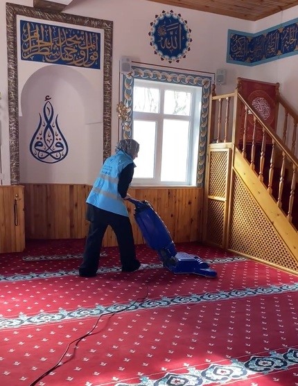 Erzincan’da yurt öğrencilerinden manevi dokunuş