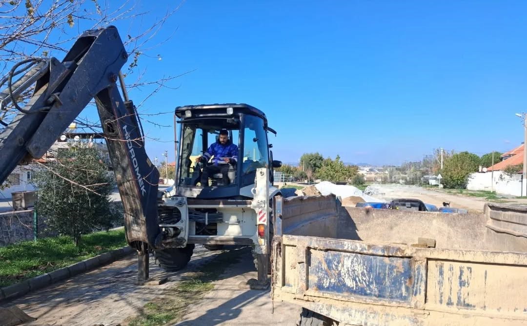 Germencik’te mazgal temizliği
