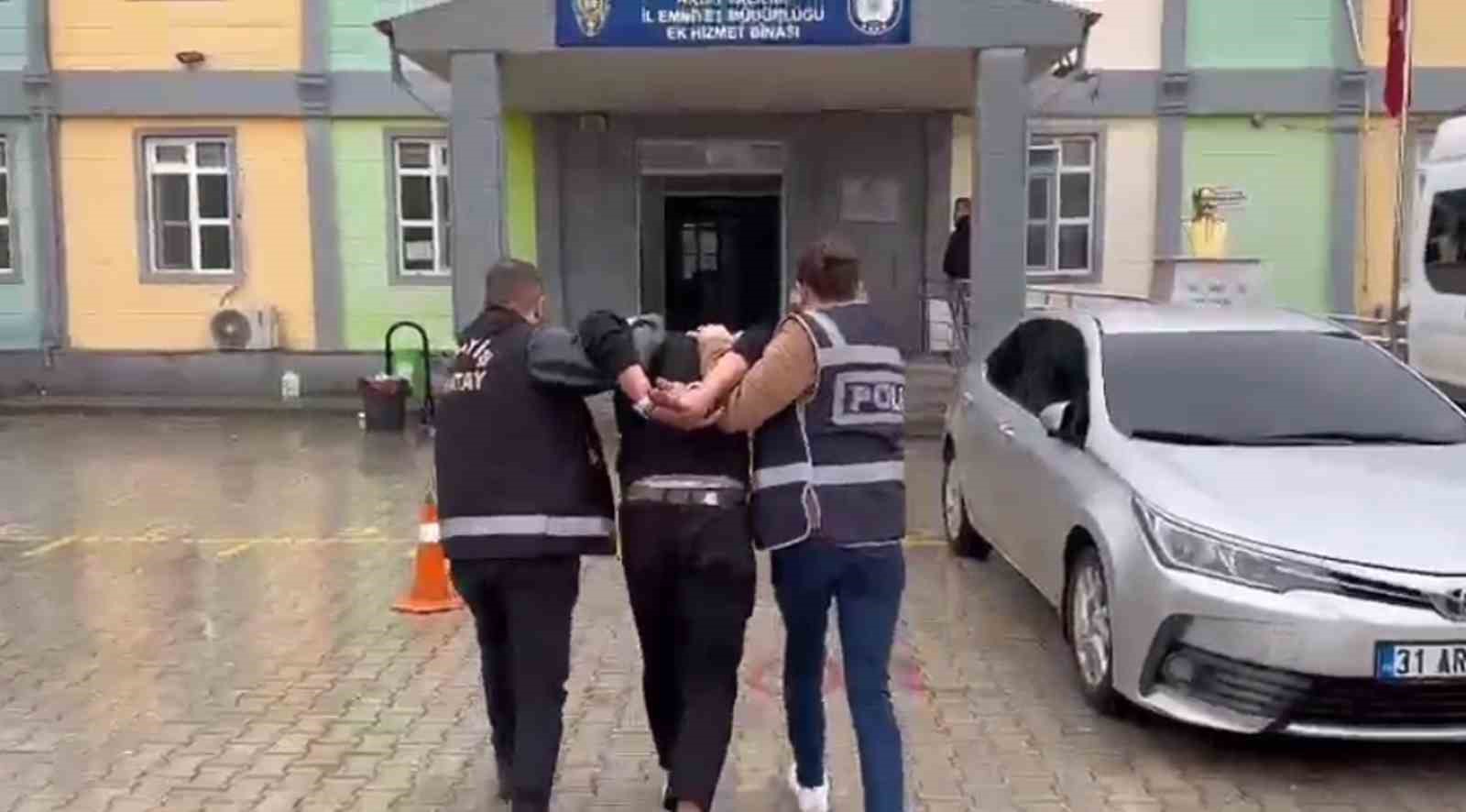 Hatay’da 16 yıl 8 ay hapis cezası bulunan şahıs tutuklandı