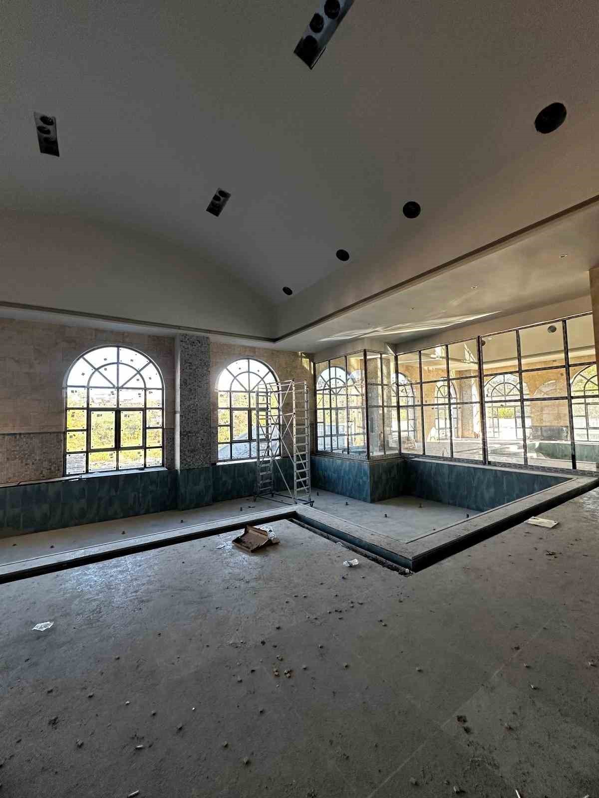 Başiskele Yeniköy Termal Tesisi açılış için gün sayıyor