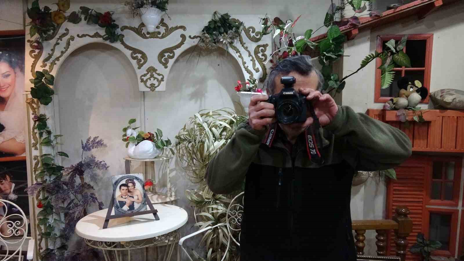 4. kuşak fotoğrafçı Mahmut Kanık 54 yıldır deklanşöre basıyor
