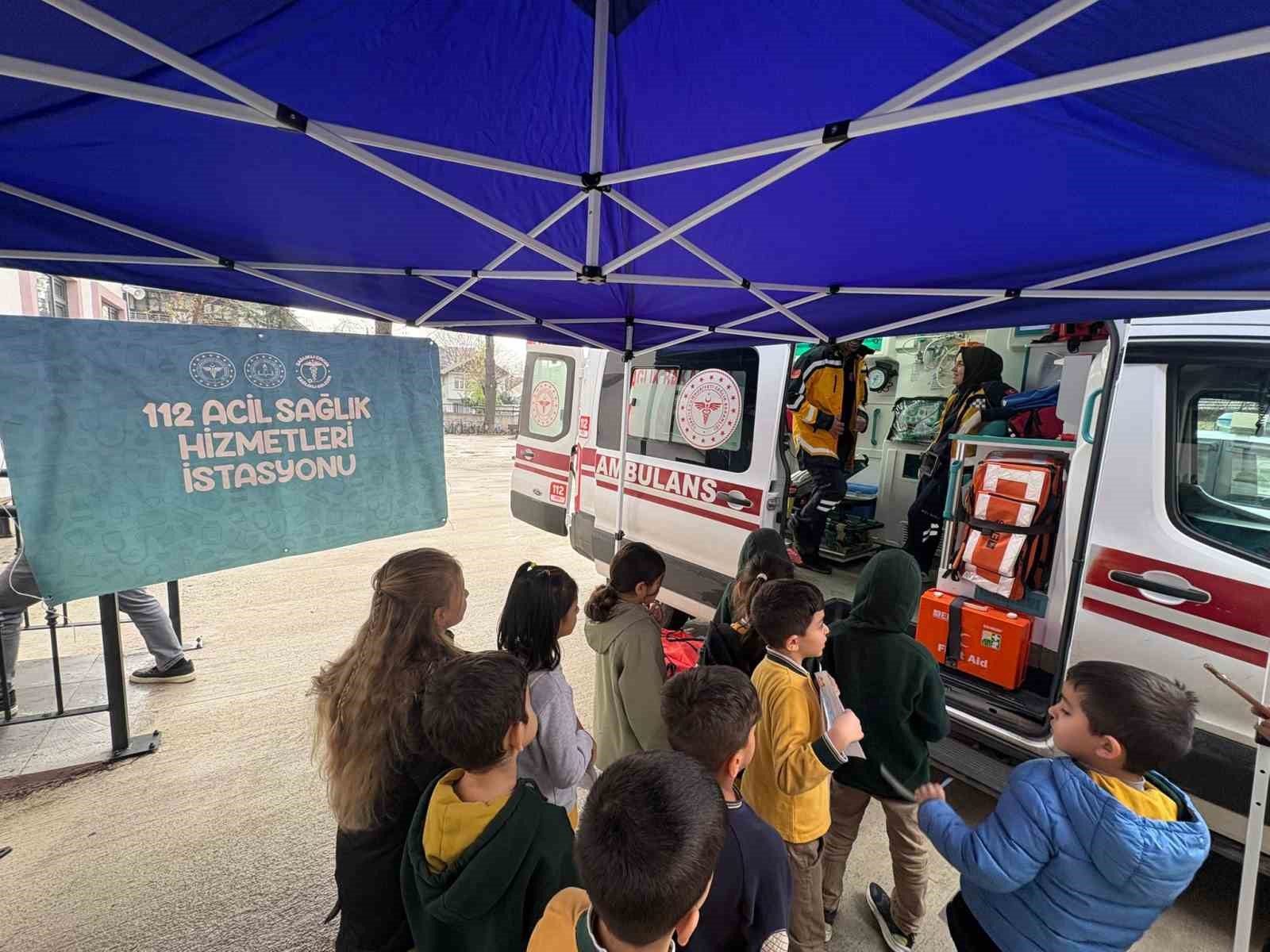 Işık İlkokulunda sağlıklı çocuk sağlıklı gelecek etkinliği