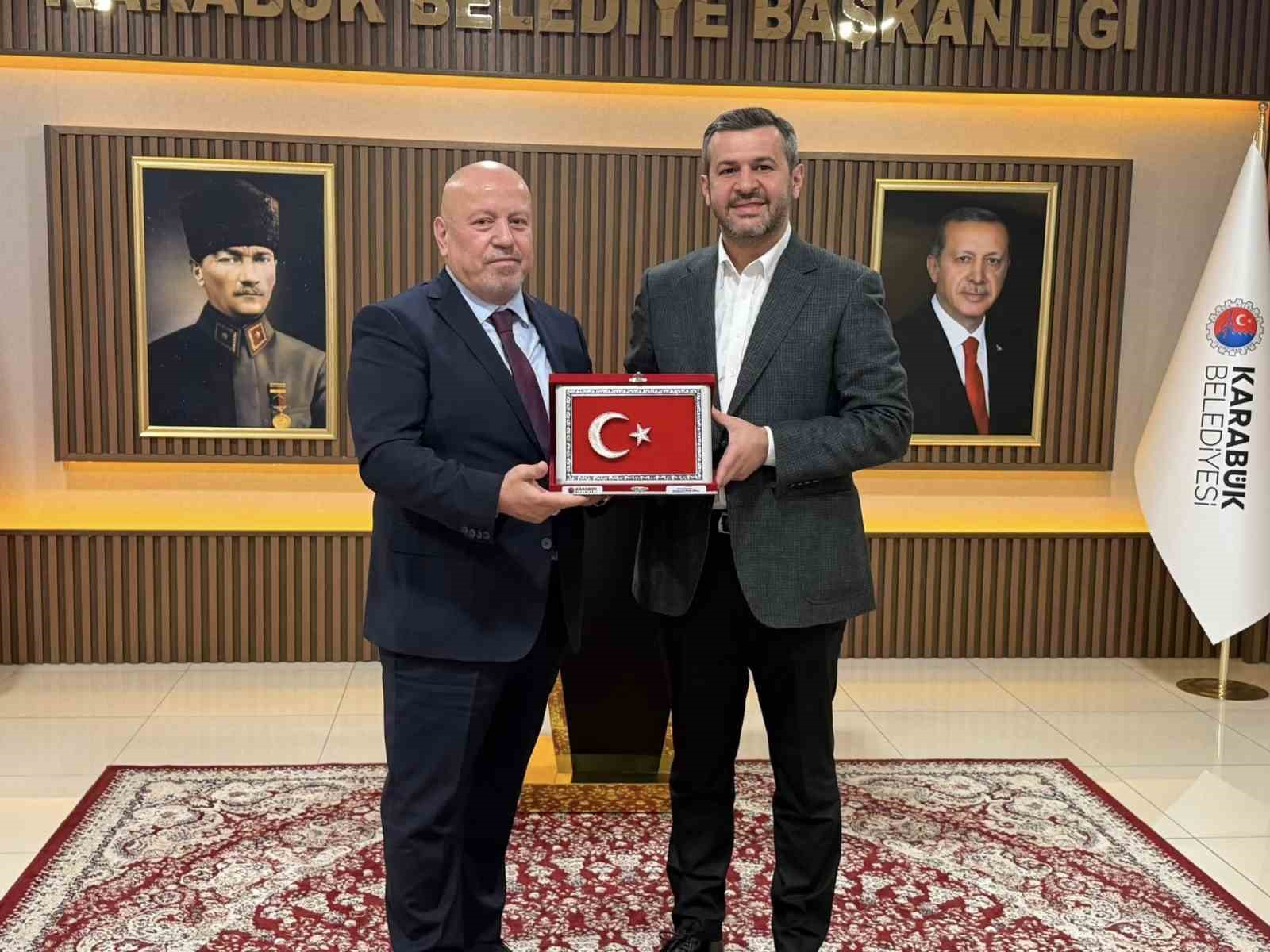 Avrupalı Türk Girişimciler Birliği’nden Karabük’te iki önemli ziyaret