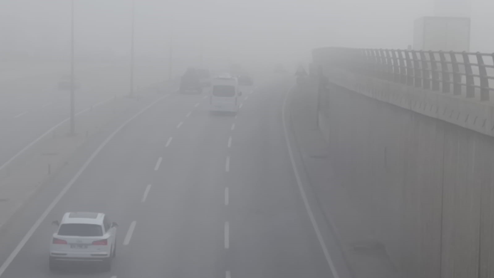 Kahramanmaraş’ta sis etkili oldu