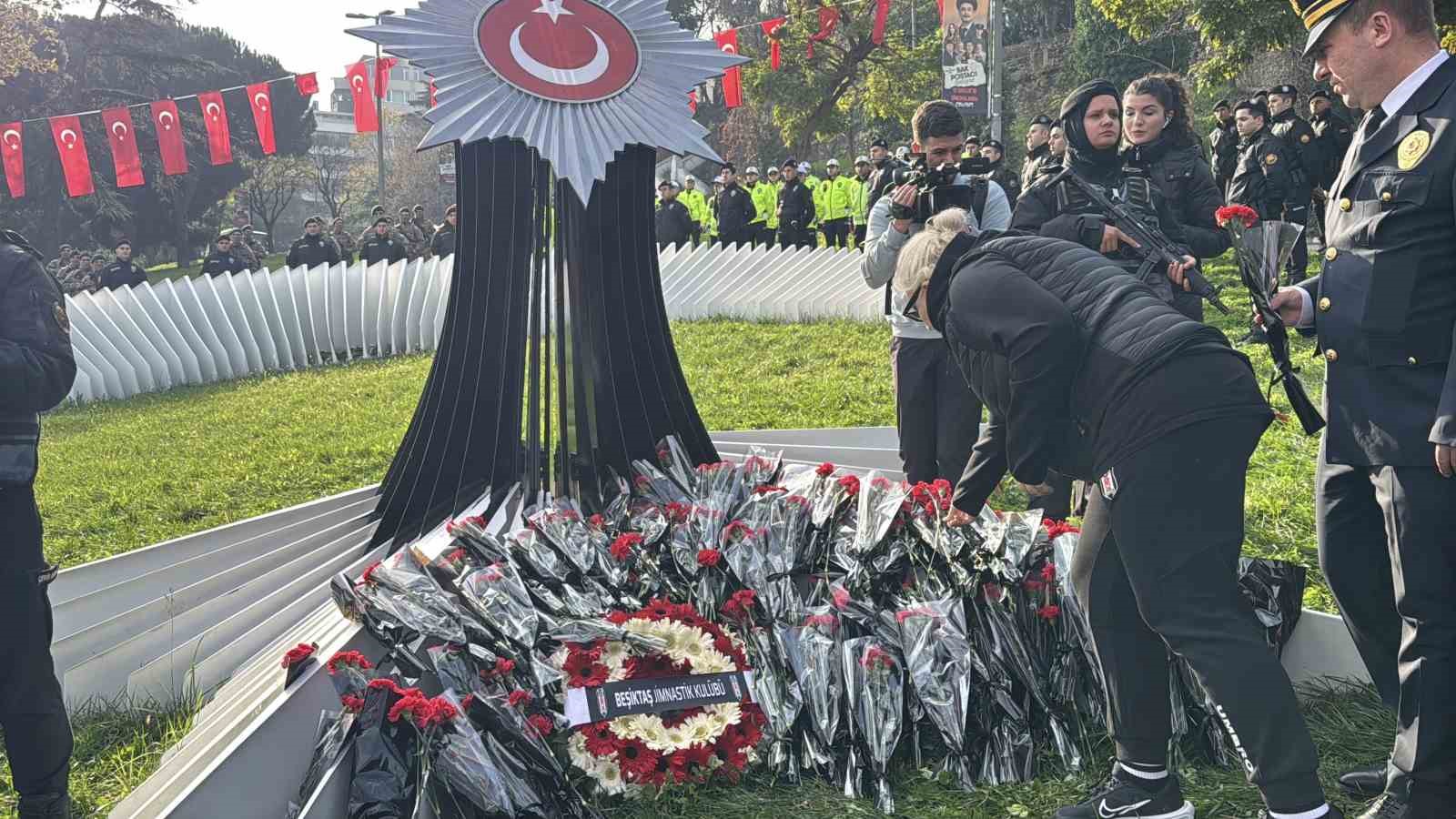 Beşiktaş’taki 47 şehit düzenlenen törenle anıldı