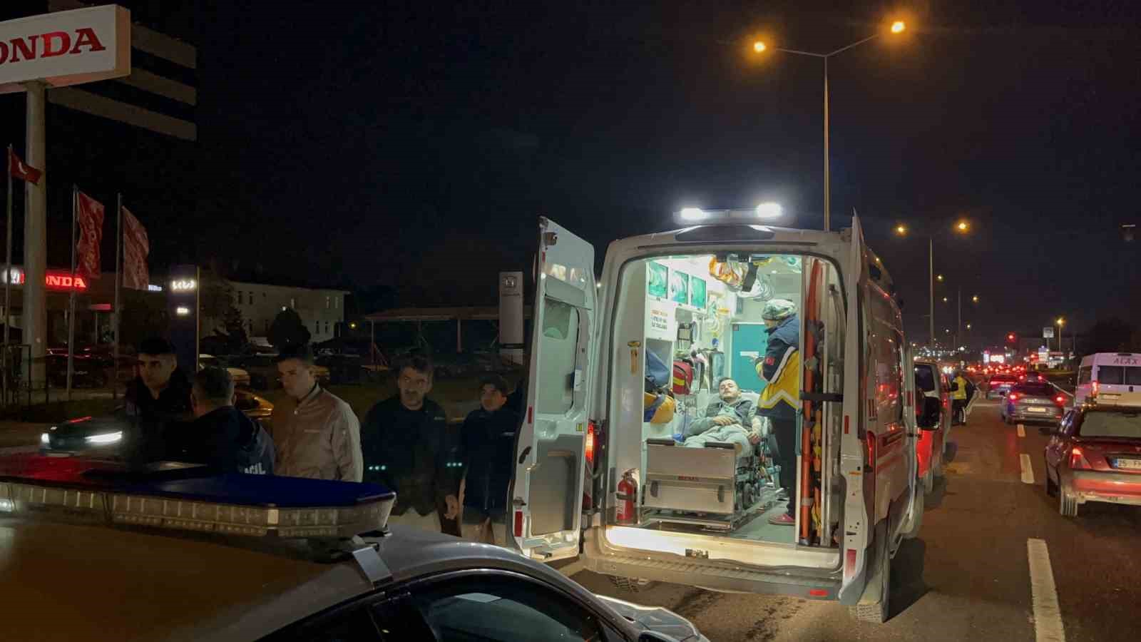 Tekirdağ’da zincirleme kaza: 2’si asker 5 yaralı