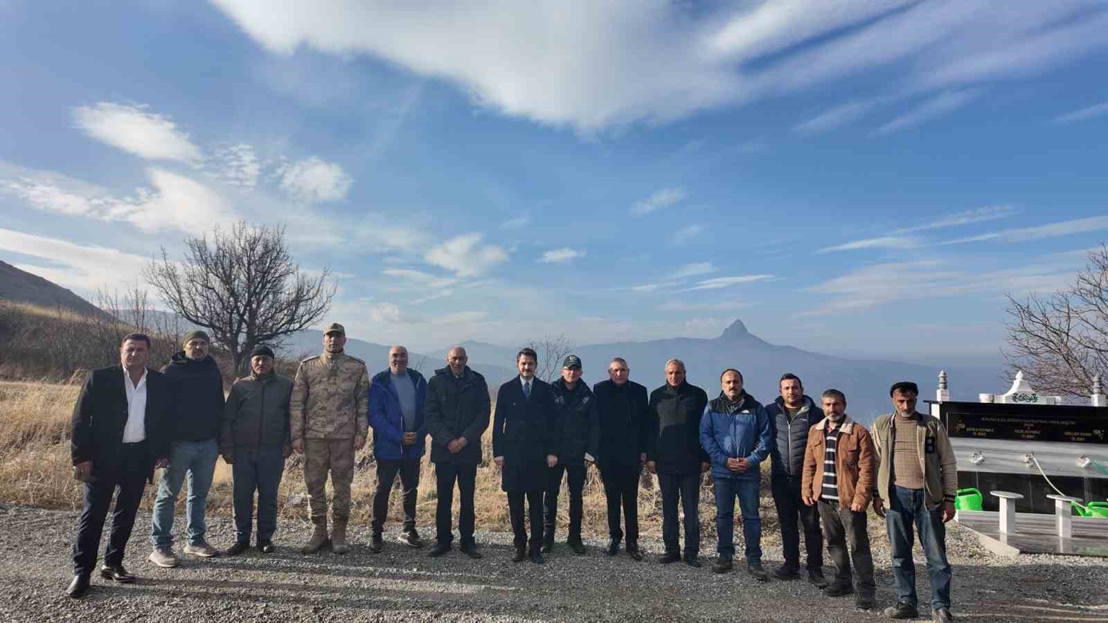 Tuzluca Kaymakamı Abdüllatif Yılmaz Hadımlı köyünde vatandaşlarla buluştu