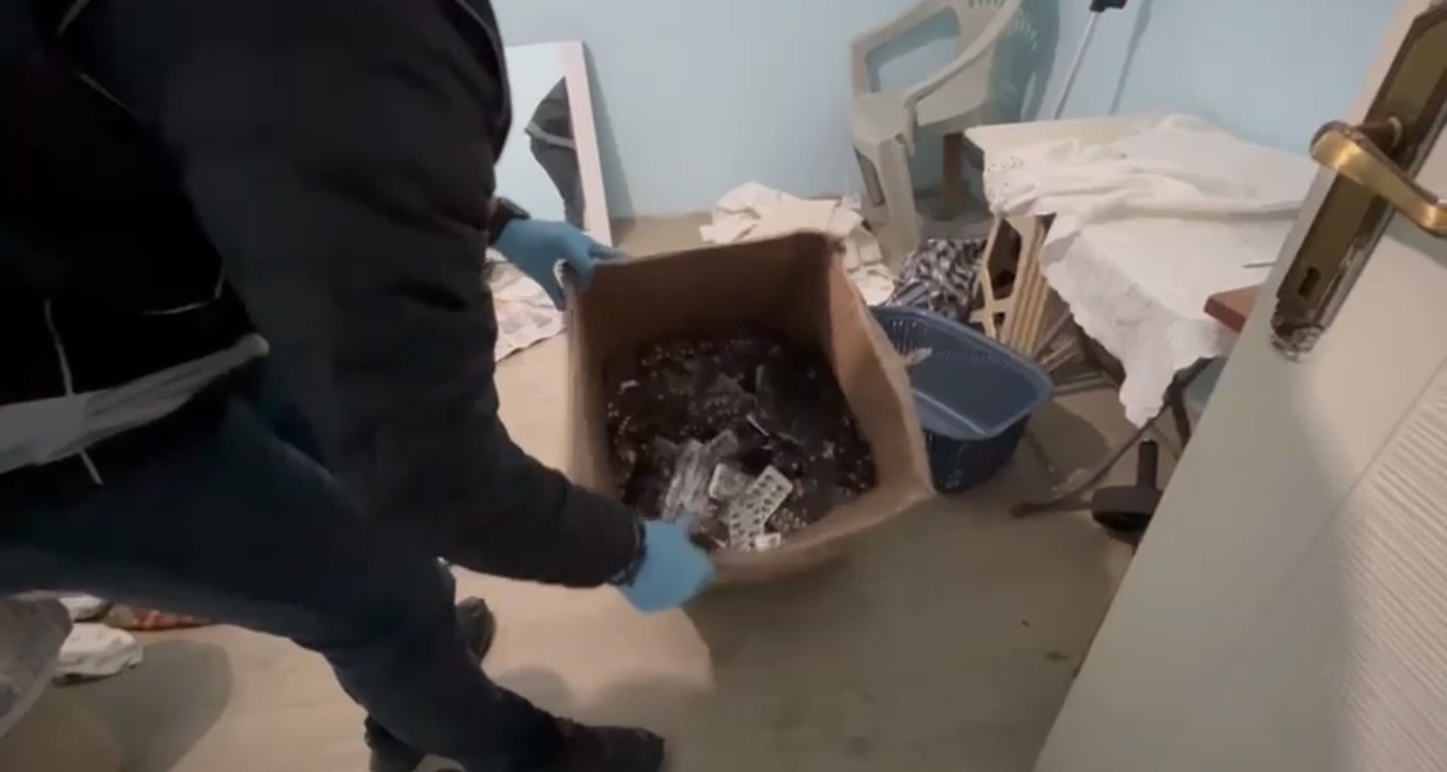 Samsun’da 13 bin 552 uyuşturucu hap ele geçirildi