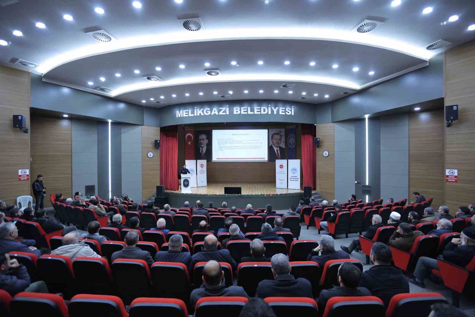 B&uuml;y&uuml;kşehirden din g&ouml;revlilerine &lsquo;afet farkındalık ve yangın eğitimi&rsquo;
