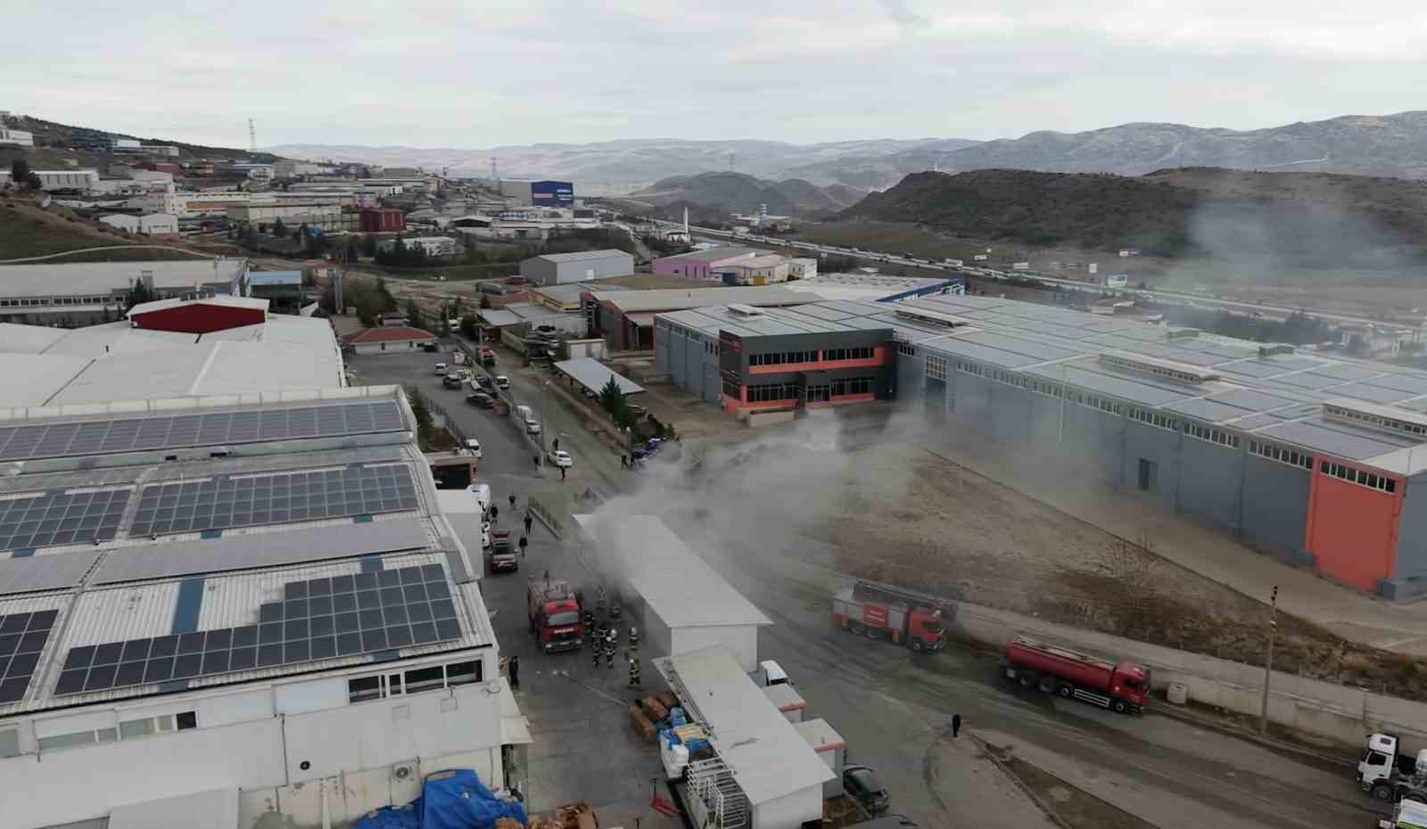 Kırıkkale’de aynı OSB’de çıkan ikinci yangın kontrol altına alındı