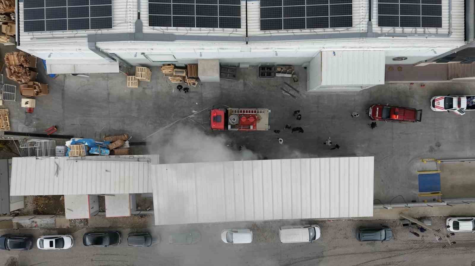 Kırıkkale’de aynı OSB’de çıkan ikinci yangın kontrol altına alındı