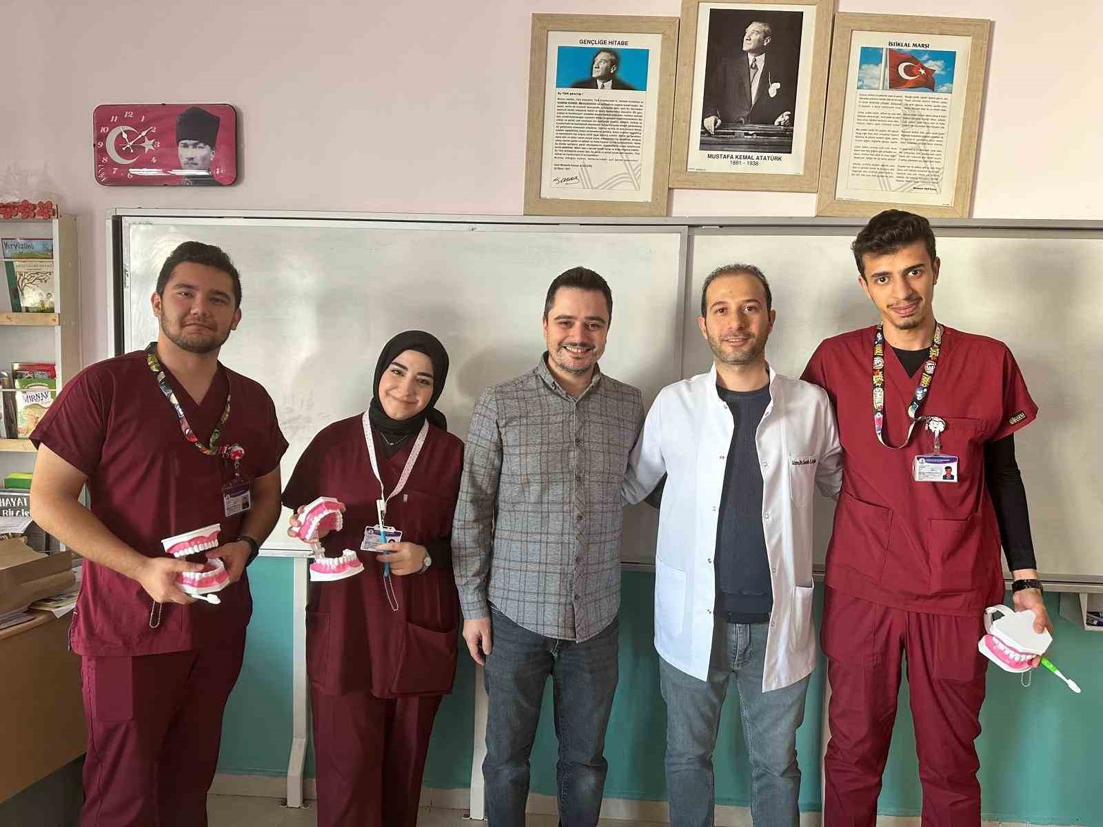 OMÜ’den minik kalplere sağlık dokunuşu