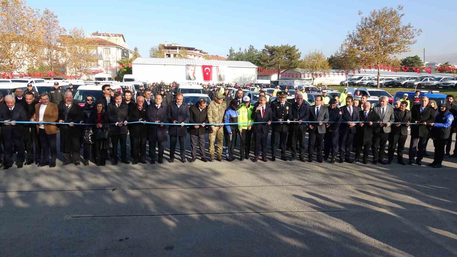 Malatya güvenlik filosu güçlendi: 67 yeni araç hizmete alındı