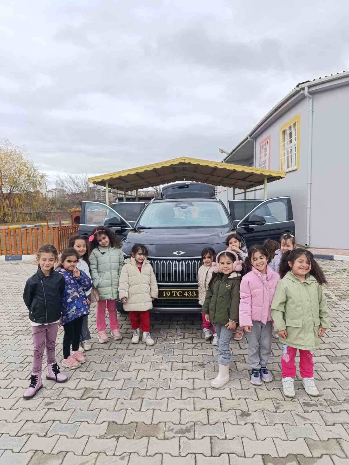 Sungurlu’da miniklere ‘yerli malı’ dersinde milli savunma sanayi anlatıldı