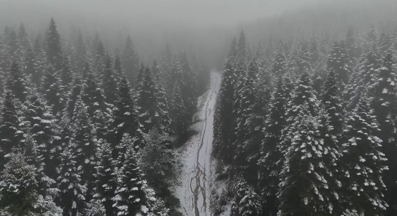 Karabük’ün yüksek kesimleri beyaza büründü