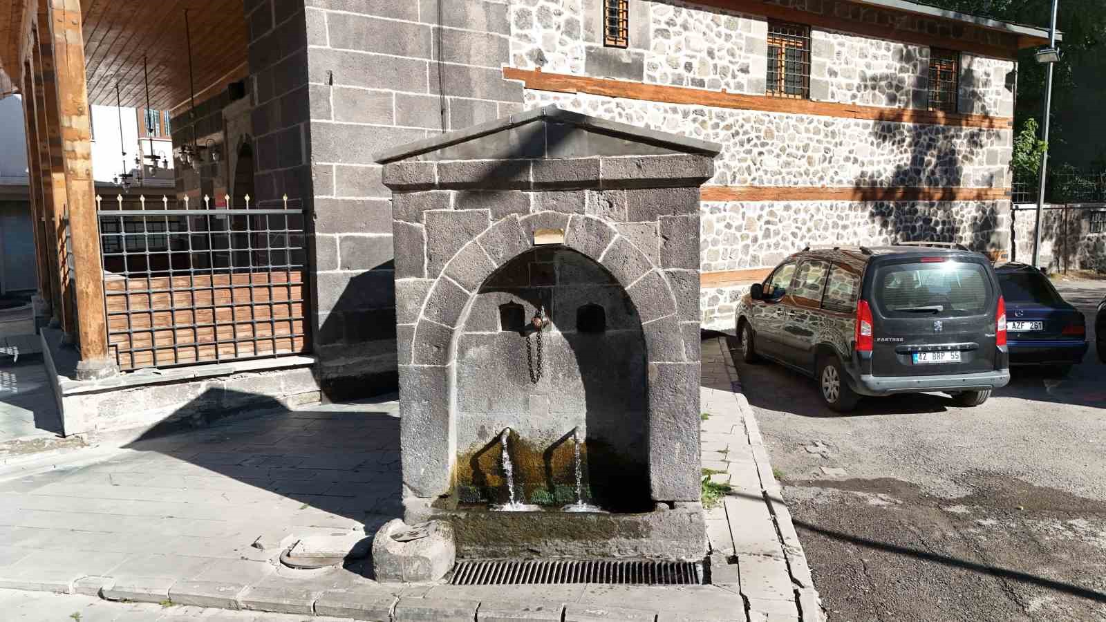 Erzurum’un tarihi çeşmelerinin belgeseli çekildi