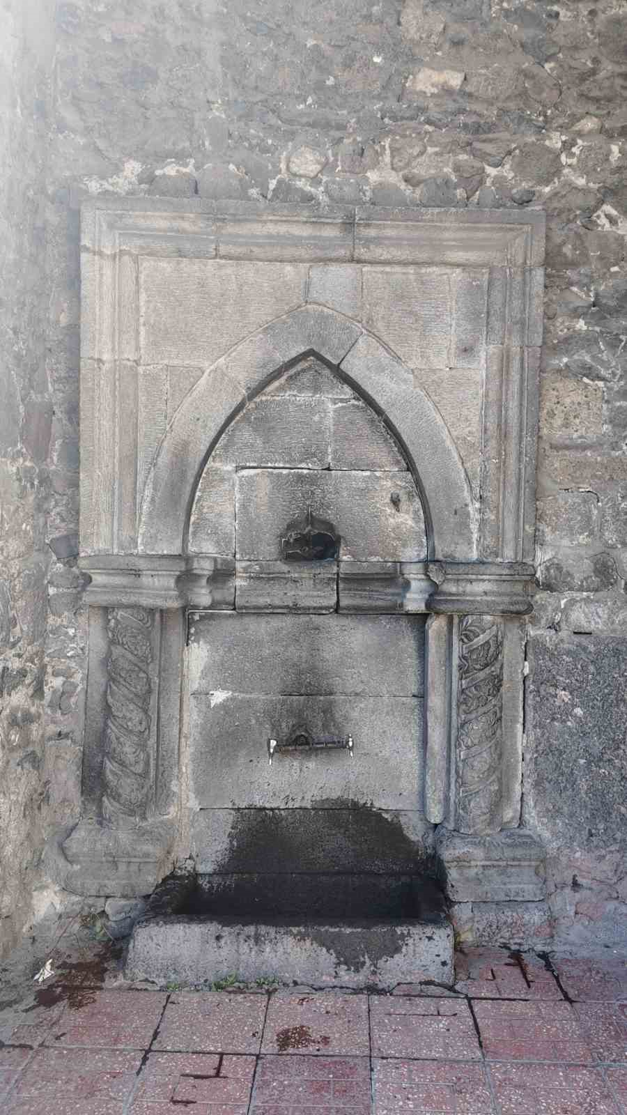 Erzurum’un tarihi çeşmelerinin belgeseli çekildi